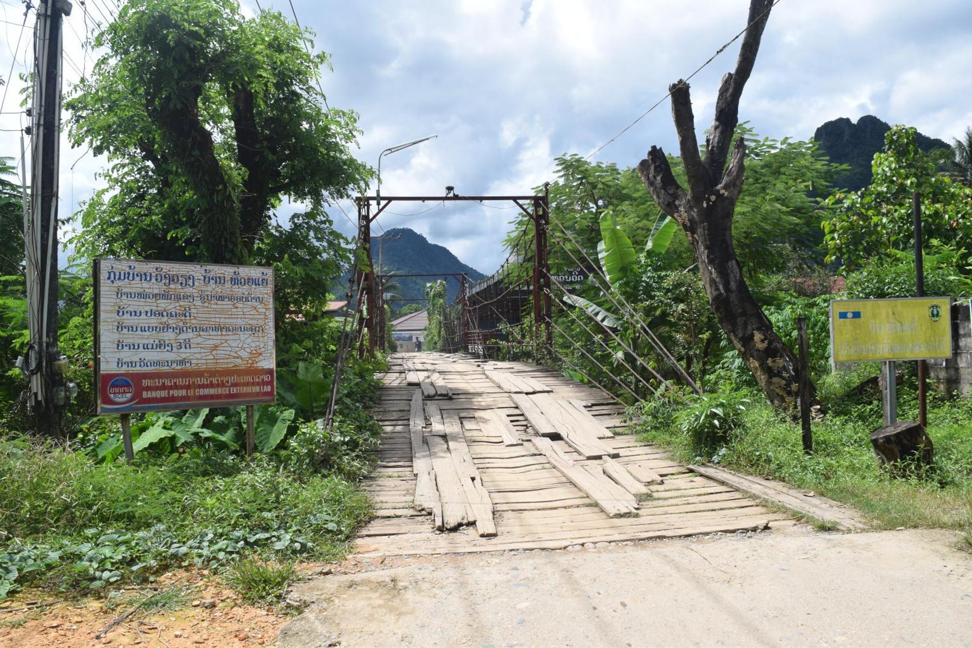 Namsong Bridge Bungalows Vang Vieng Exterior foto