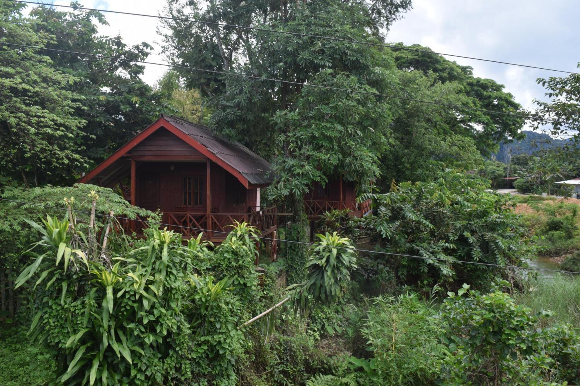 Namsong Bridge Bungalows Vang Vieng Exterior foto